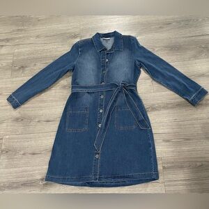 Style & Co. Denim Mini Dress